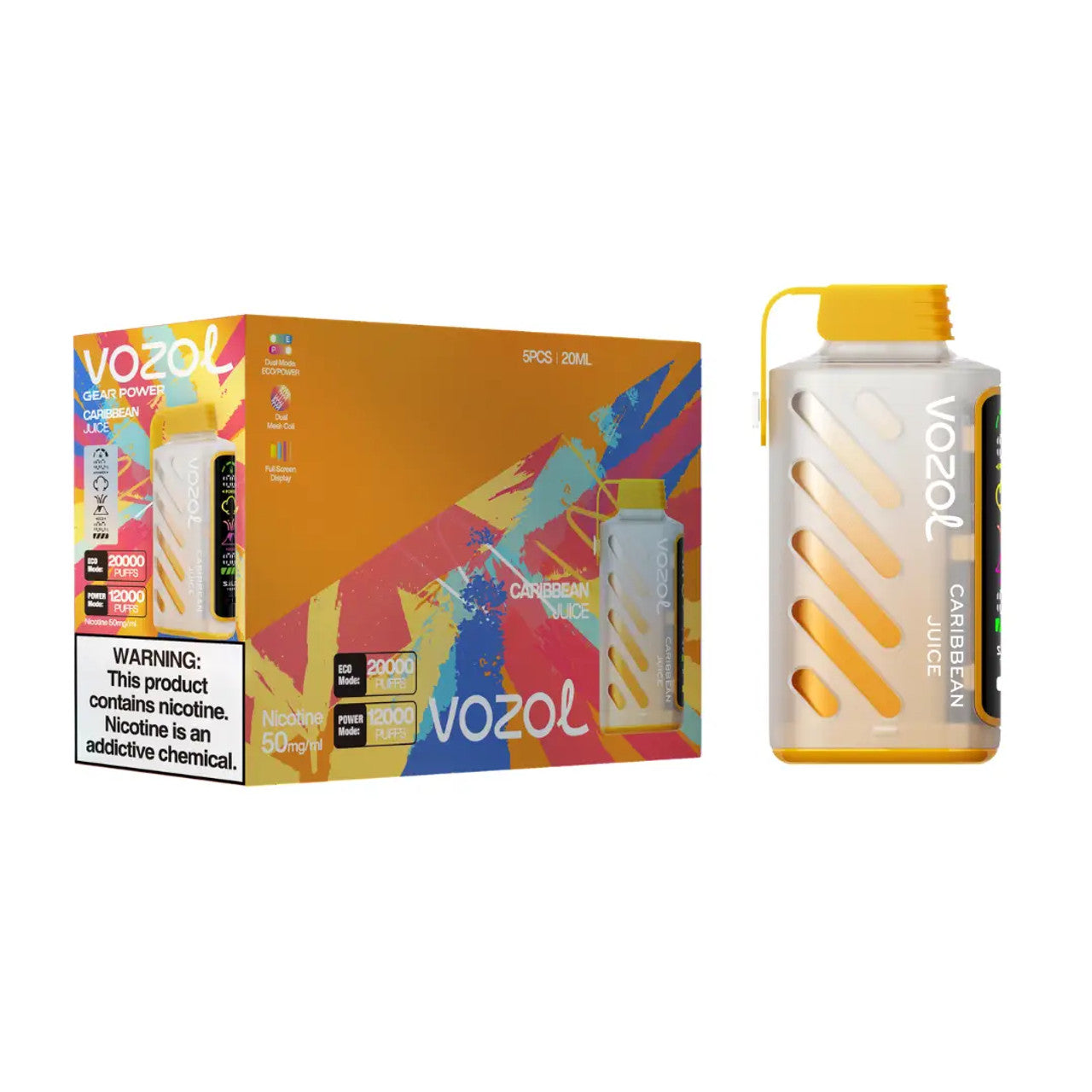 Caribbean Juice Vozol Gear Power 20000