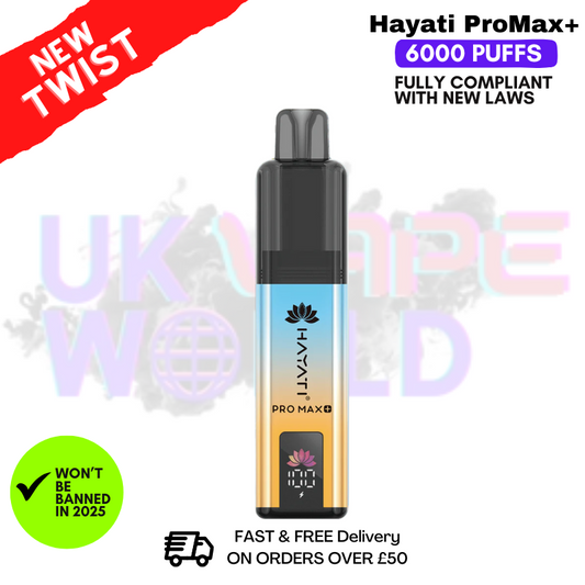 Caribbean Crush Hayati Pro Max Plus 6000-Puff-Kit