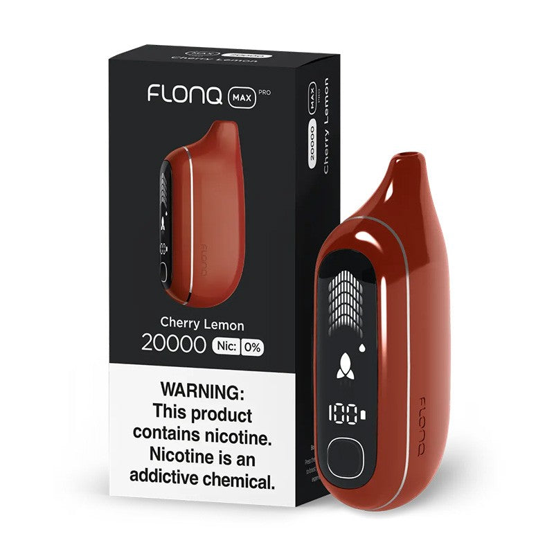 Flonq Max Pro 20K Nikotinfreie Einweg-E-Zigarette 18ml 0%