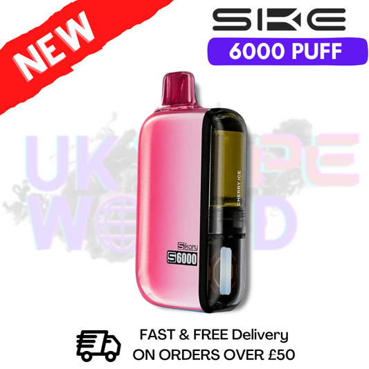 Cherry Ice SKE SIKARY 6000 PUFF 6K Einweg-Set