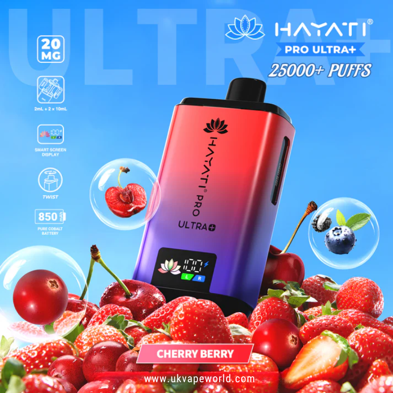 Hayati Pro Ultra Plus 25000 Puff 25K Bar Twist Pod Kit