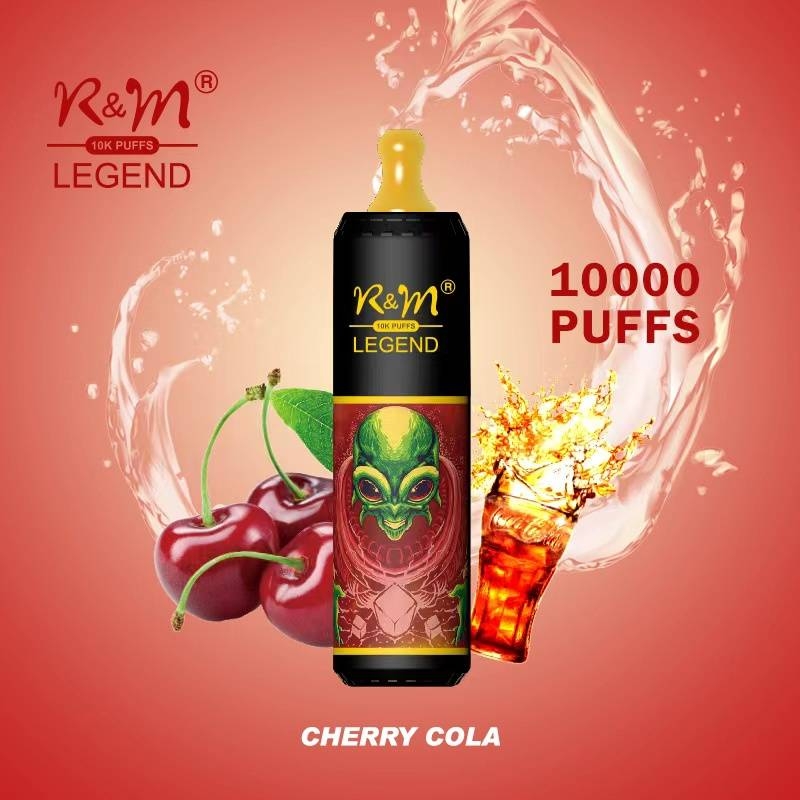 R&amp;M Vape 10000K Züge Einweg-E-Zigarette 20 ml 850 mAh 19 Geschmacksrichtungen Tragbares, stylisches und hochwertiges E-Liquid Pod-System inklusive Nikotin