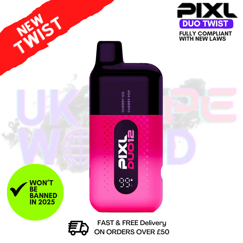 Cherry Edition Pixl Duo Twist 6000 6K Puff Kit