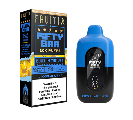 Chocolate Creme - Fifty Bar 20K Disposable Vape