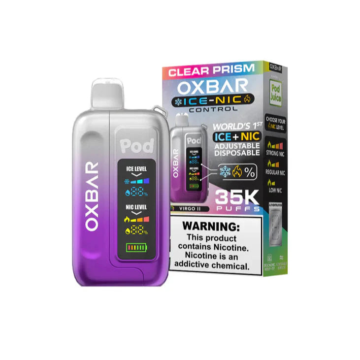 Clear Prism Oxbar Ice-Nic Control 35K