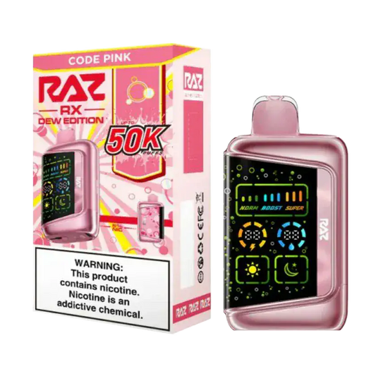 Code Pink - RAZ RX 50K Dew Edition Disposable Vape