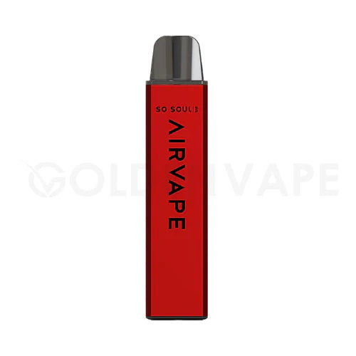 10 Pieces So Soul AIRVAPE Bar 600 Puff Disposable Vape Nic Salt 20mg