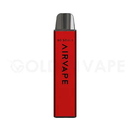10 Pieces So Soul AIRVAPE Bar 600 Puff Disposable Vape Nic Salt 20mg