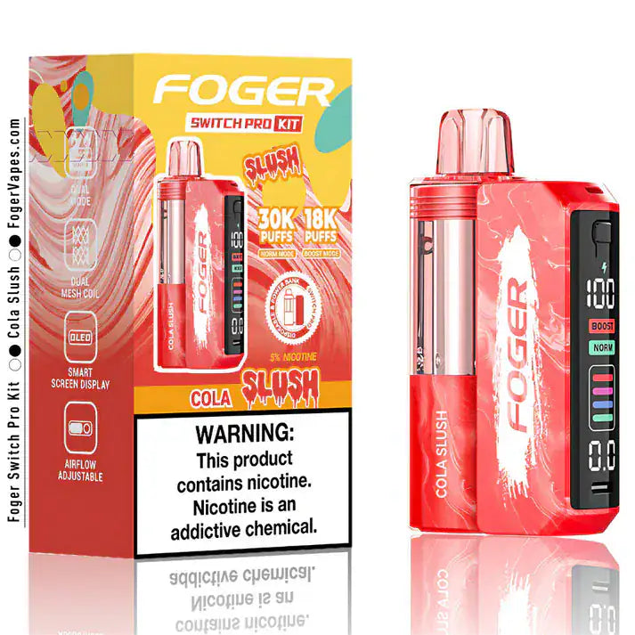 Cola Slush - Foger Switch Pro 30K Disposable Kit