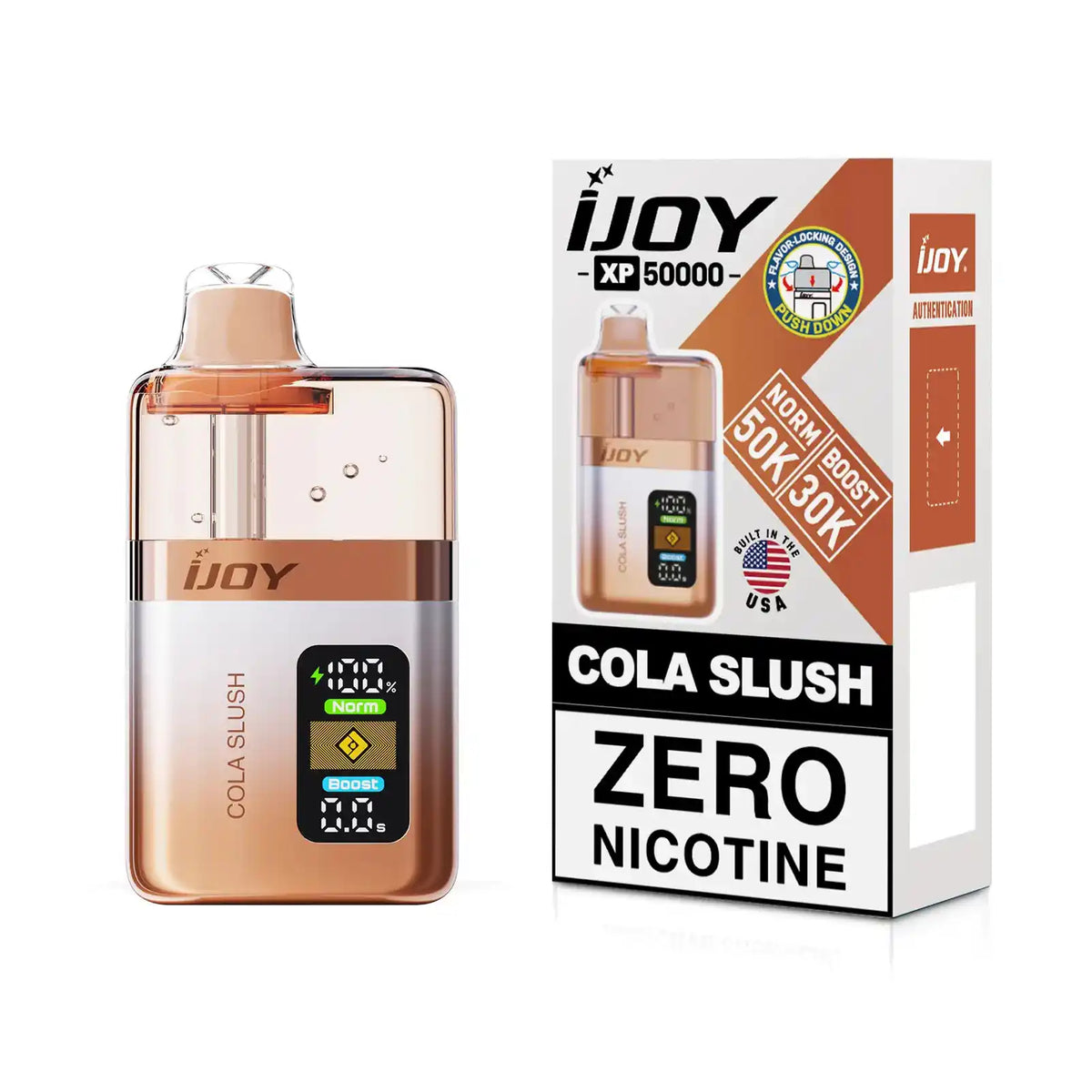 Cola Slush - iJoy XP50000 Zero Nicotine Disposable Vape