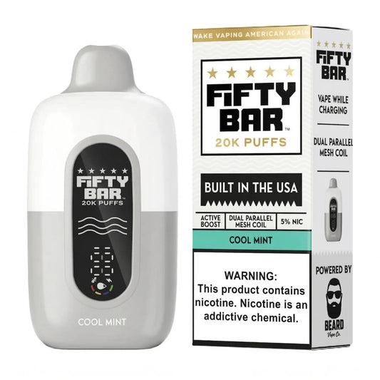 Cool Mint - Fifty Bar 20K Disposable Vape