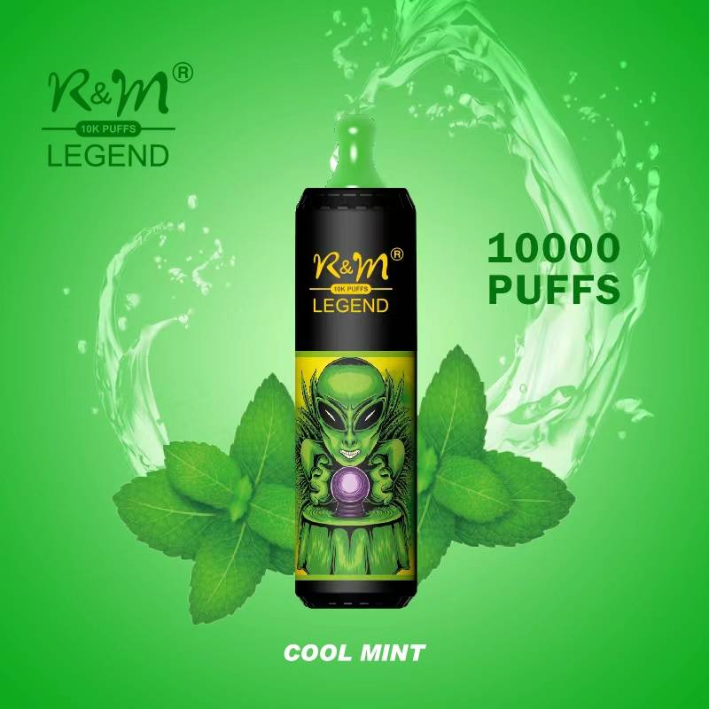 R&amp;M Vape 10000K Züge Einweg-E-Zigarette 20 ml 850 mAh 19 Geschmacksrichtungen Tragbares, stylisches und hochwertiges E-Liquid Pod-System inklusive Nikotin