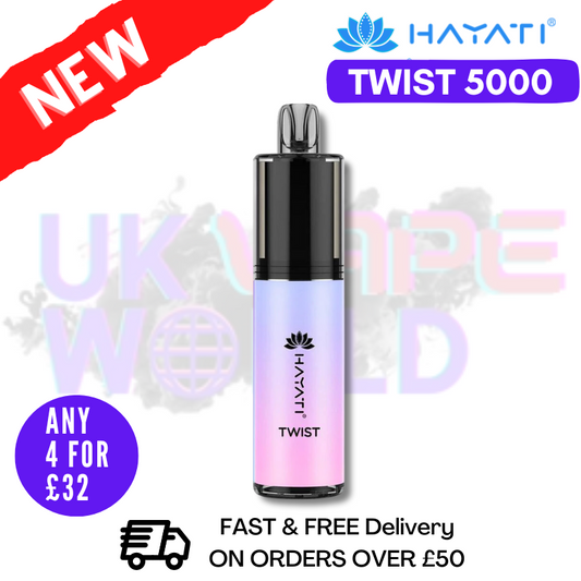 Cotton Candy Hayati Twist 5000 Puff 5K Einweg-Set