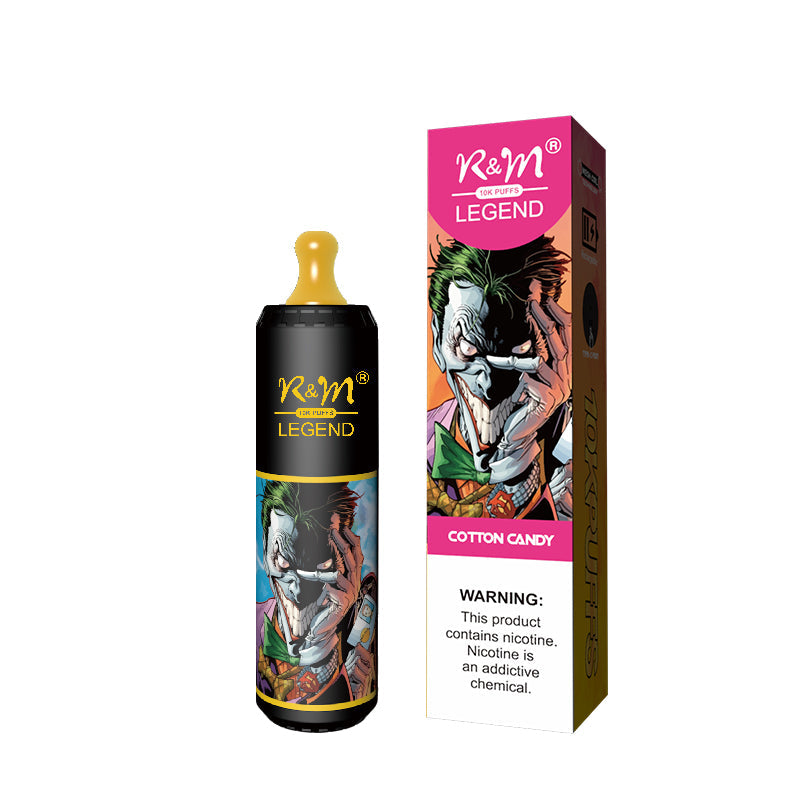 R&amp;M Vape 10000K Züge Einweg-E-Zigarette 20 ml 850 mAh 19 Geschmacksrichtungen Tragbares, stylisches und hochwertiges E-Liquid Pod-System inklusive Nikotin