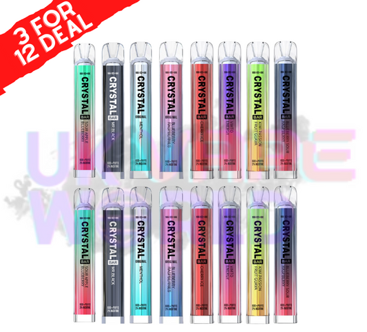 Crystal Bar Puffs 600 SKE Einweg Classic
