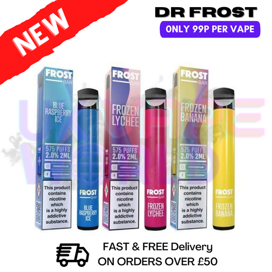 DR Frost 575 Puff Einweg-Vape-Riegel