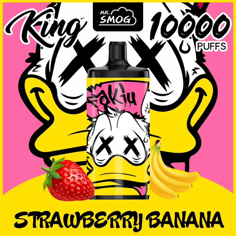 10000 Puffs Disposable Vape - Dual Mesh Coil. 20ml. 10 Flavors