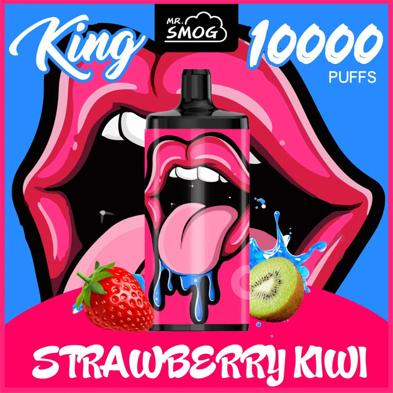 10000 Puffs Disposable Vape - Dual Mesh Coil. 20ml. 10 Flavors