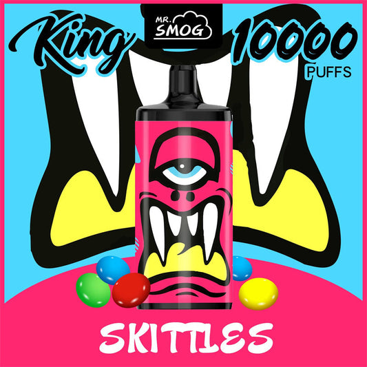 10000 Puffs Disposable Vape - Dual Mesh Coil. 20ml. 10 Flavors