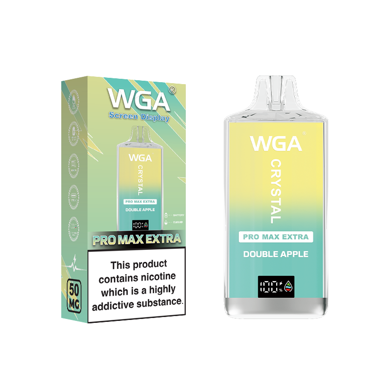 wga Einweg-Vape Crystal Double Apple 15000 Züge 