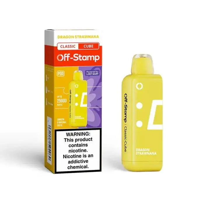 Dragon Strawnana - Off-Stamp Classic Cube 25K Disposable Pod