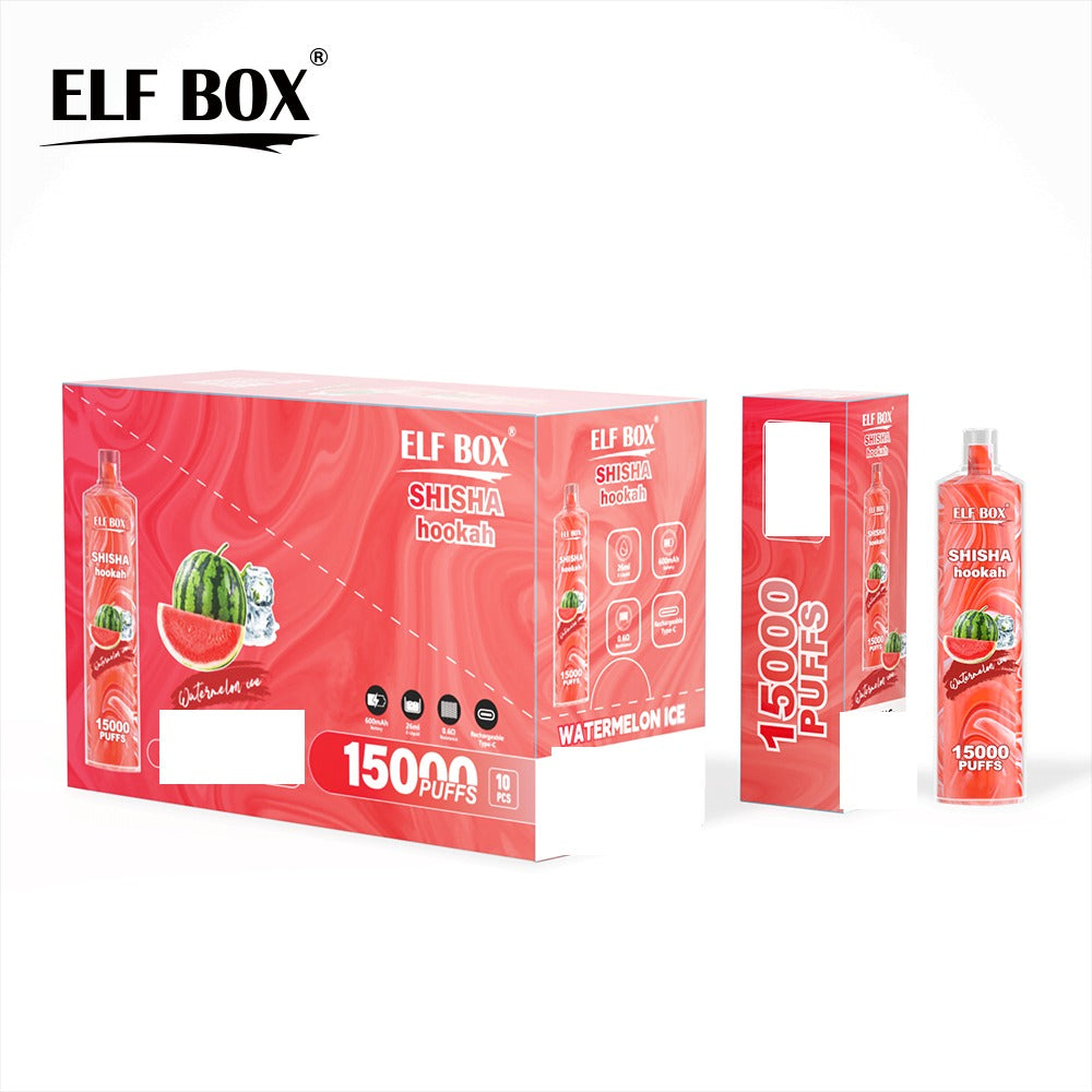 ELF BOX LS15000 Puff Shisha Hookah Rechargeable Disposable Vape Wholesale