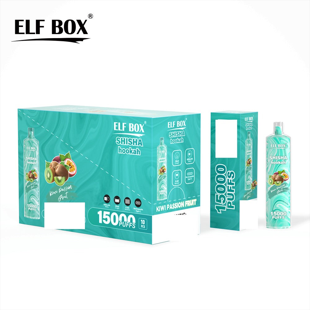 ELF BOX LS15000 Puff Shisha Hookah Rechargeable Disposable Vape Wholesale