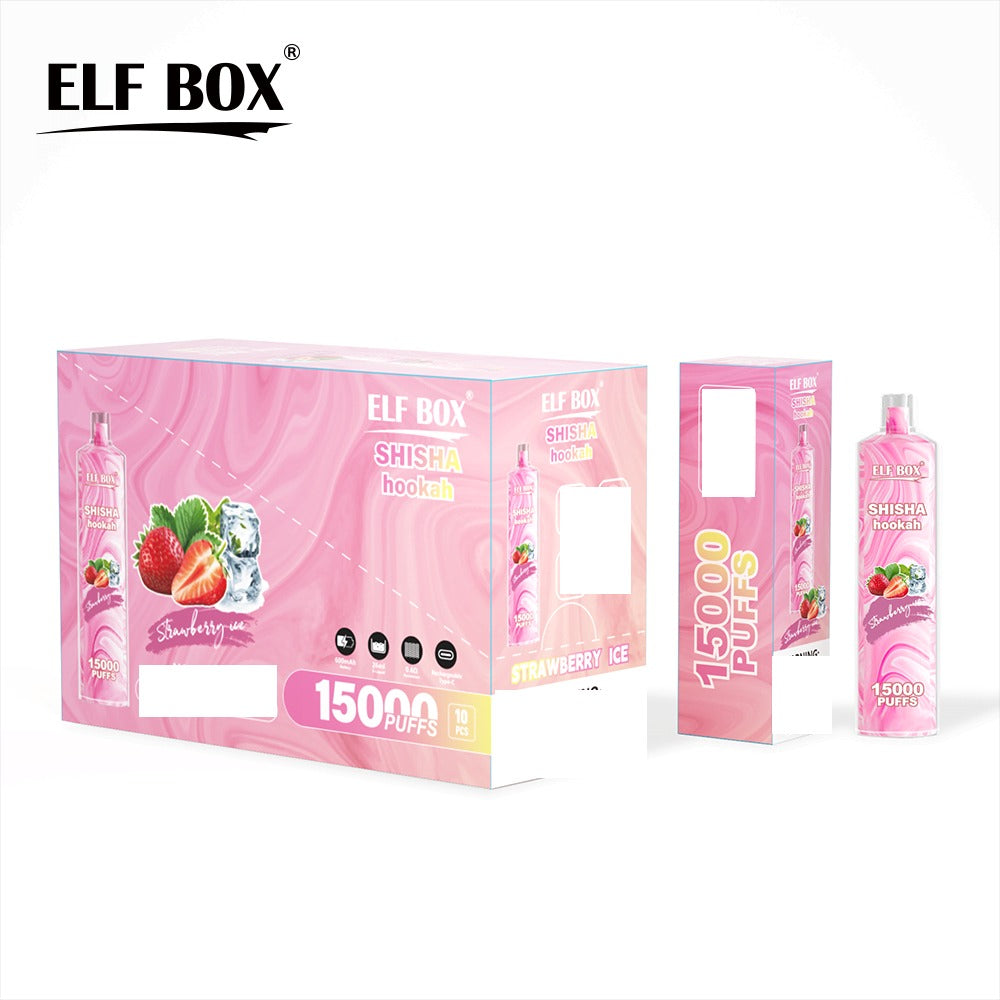 ELF BOX LS15000 Puff Shisha Hookah Rechargeable Disposable Vape Wholesale