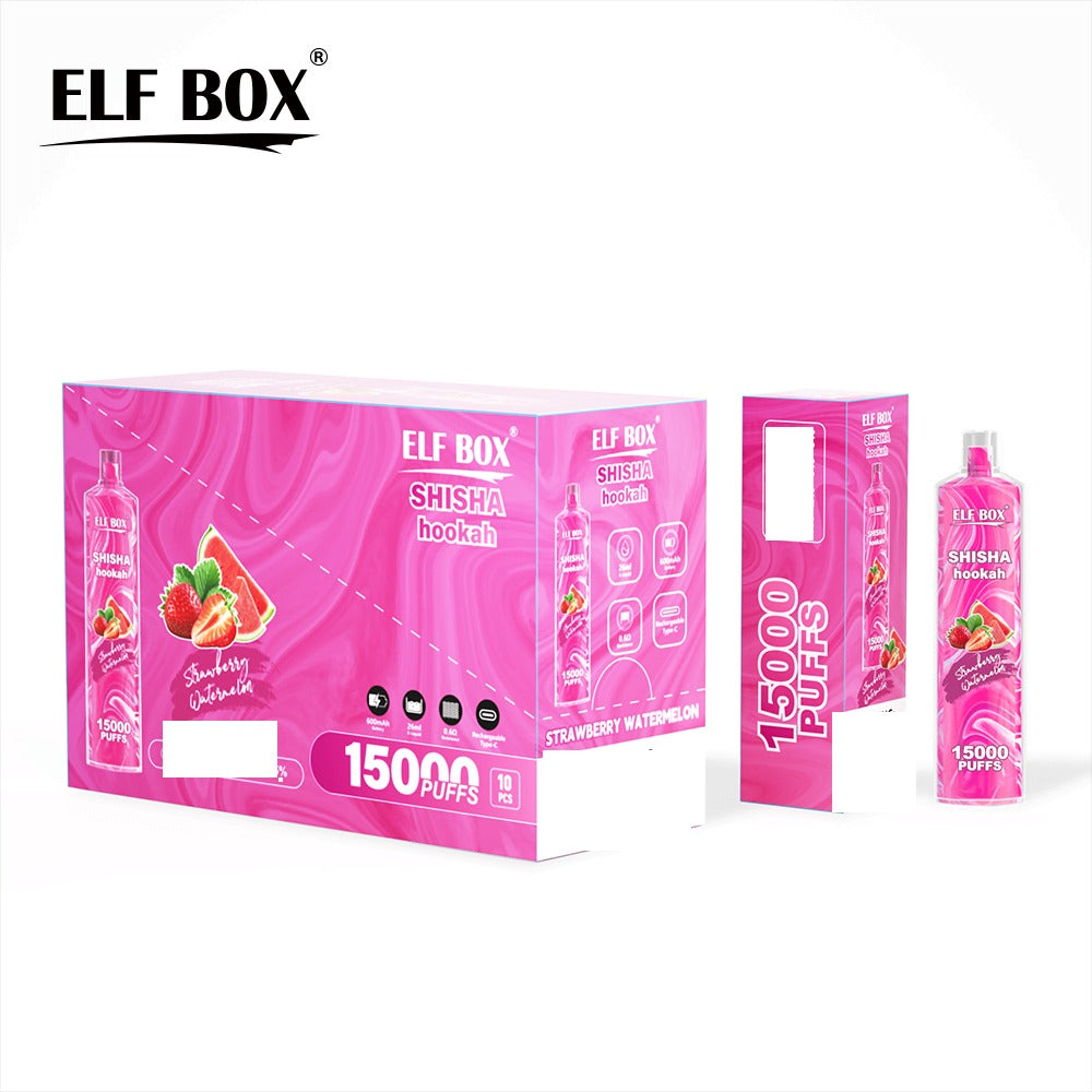ELF BOX LS15000 Puff Shisha Hookah Rechargeable Disposable Vape Wholesale