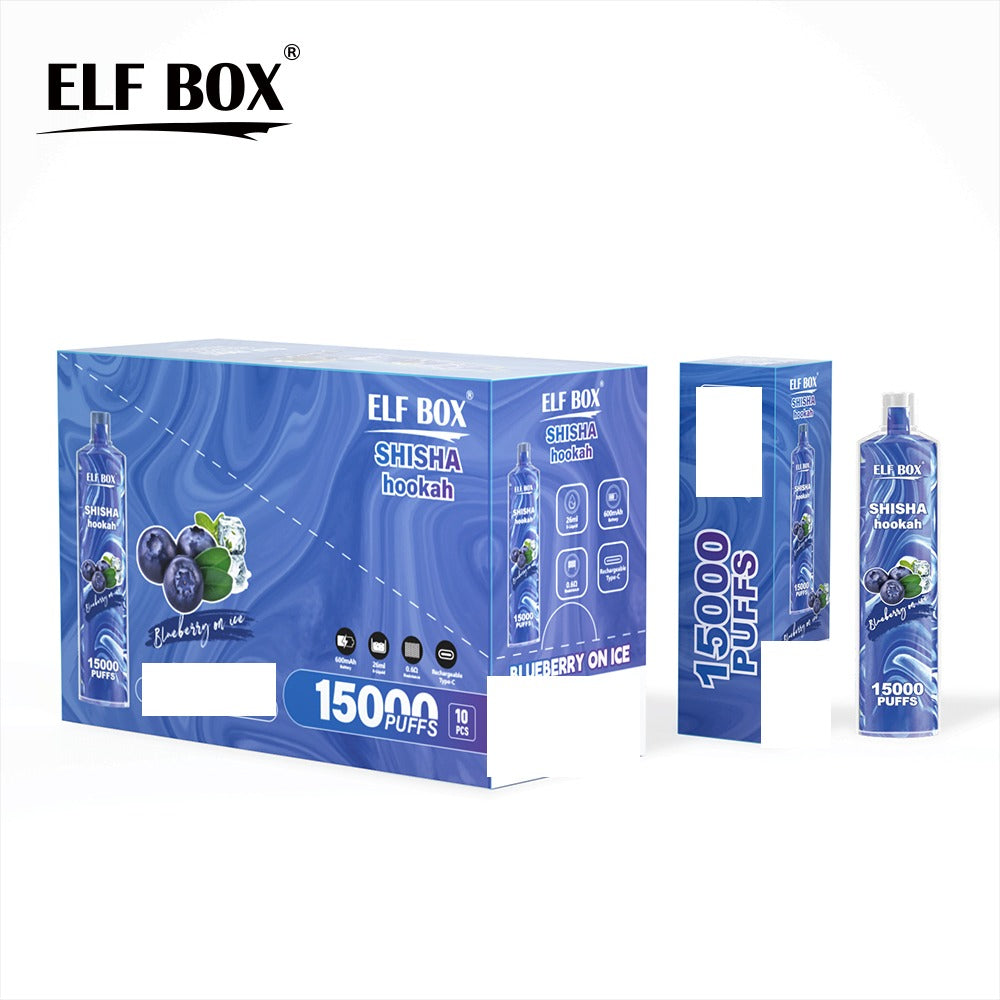ELF BOX LS15000 Puff Shisha Hookah Rechargeable Disposable Vape Wholesale