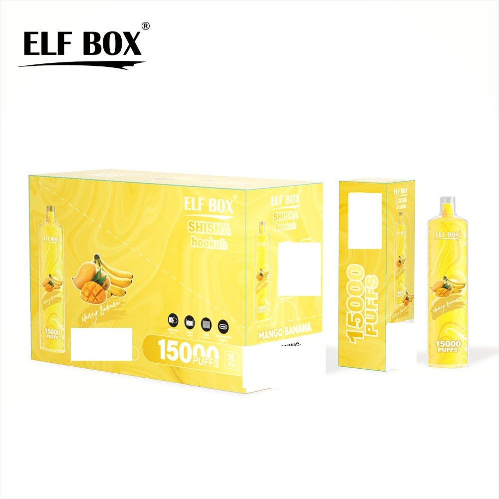 ELF BOX LS15000 Puff Shisha Hookah Rechargeable Disposable Vape Wholesale