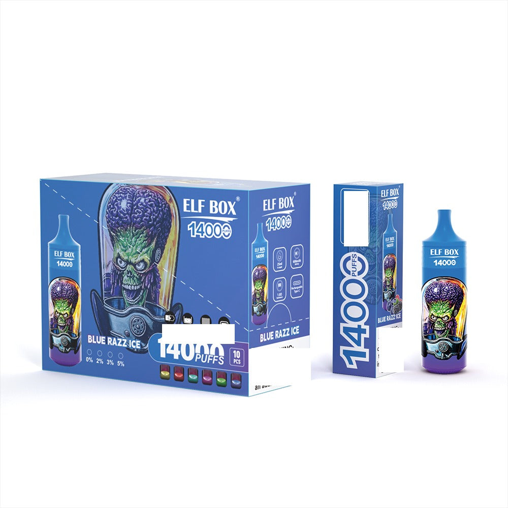 ELF BOX RGB14000 Puff Rechargeable Disposable Vape Wholesale