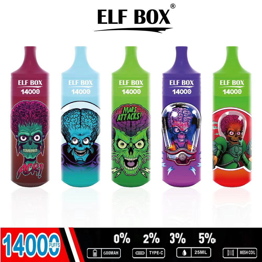 ELF BOX RGB14000 Puff Rechargeable Disposable Vape Wholesale
