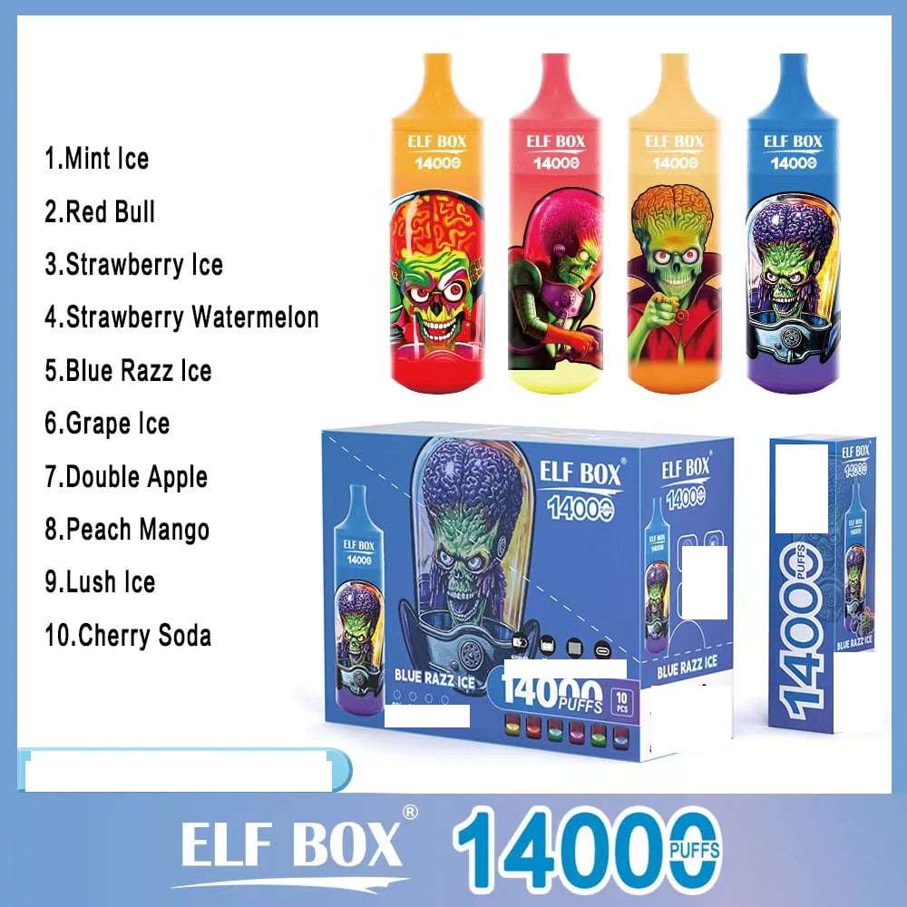 ELF BOX RGB14000 Puff Rechargeable Disposable Vape Wholesale