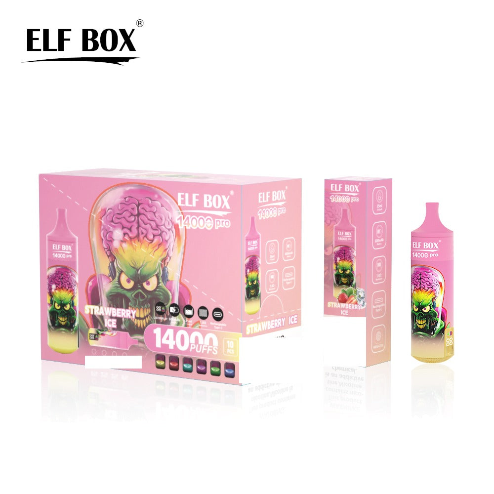 ELF BOX RGB14000 PRO Rechargeable Disposable Vape Wholesale