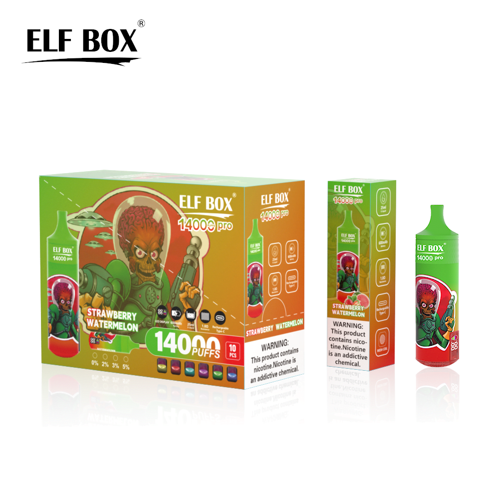 ELF BOX RGB14000 PRO Rechargeable Disposable Vape Wholesale