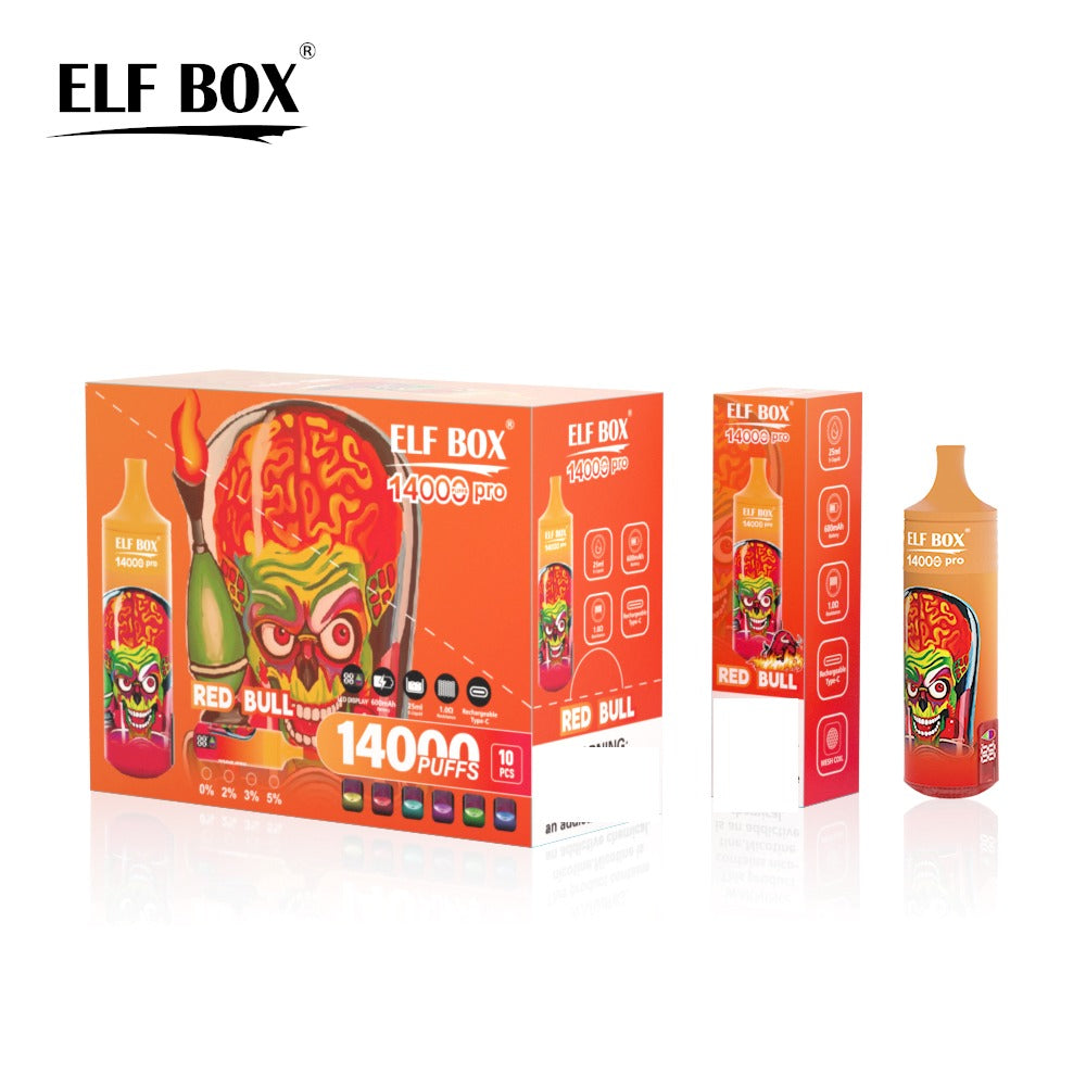 ELF BOX RGB14000 PRO Rechargeable Disposable Vape Wholesale