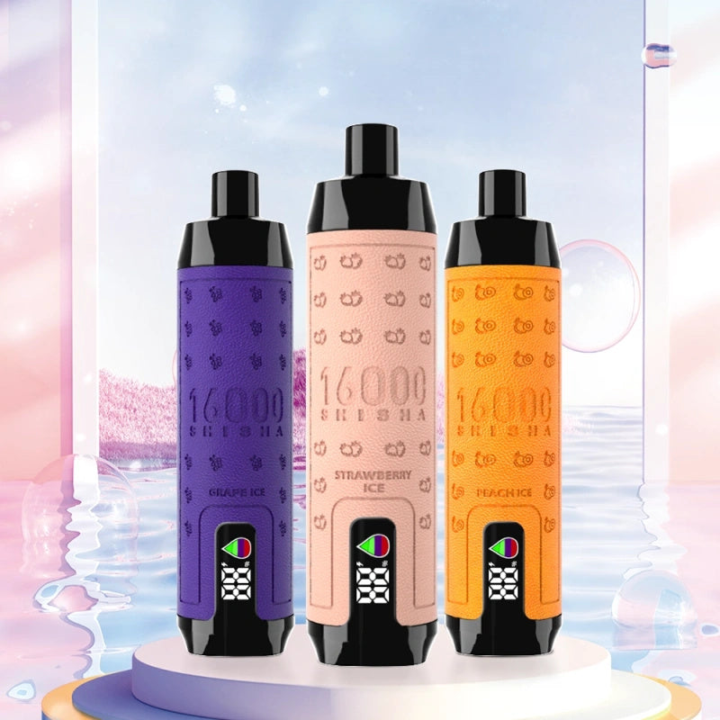 Elf Box Shisha 16000 Puff 16k Bar E Cigarette Disposable Vape With Pen Hookah Led Display Wholesale