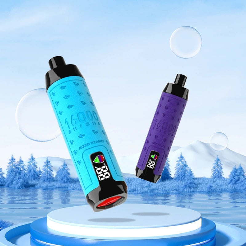 25000 Puffs Disposable Vape - ELF BOX Pulse X. LED Display. Dual Mesh