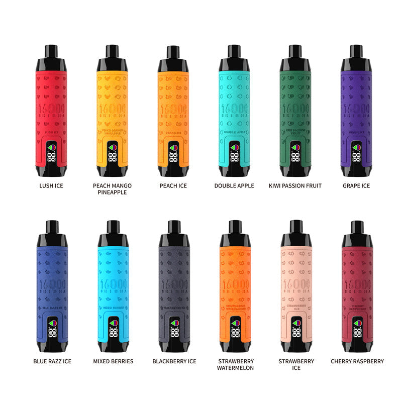 25000 Puffs Disposable Vape - ELF BOX Pulse X. LED Display. Dual Mesh