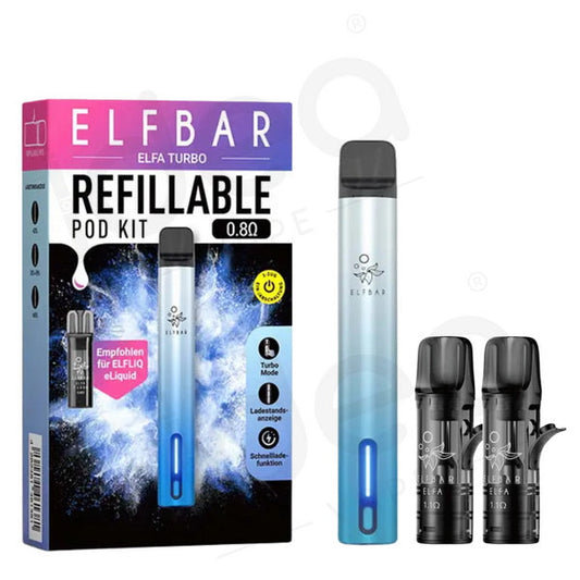ELF Bar ELFA Turbo nachfüllbares Pod-Kit