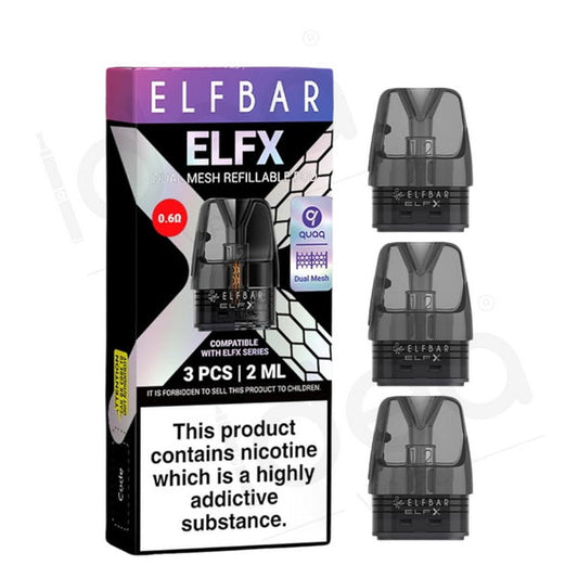 ELF Bar ELFX Ersatz-Nachfüllkapseln, 3er-Pack