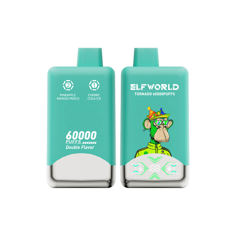 ELFWORLD Tornado 60000 Puffs Dual Flavors Disposable Vape