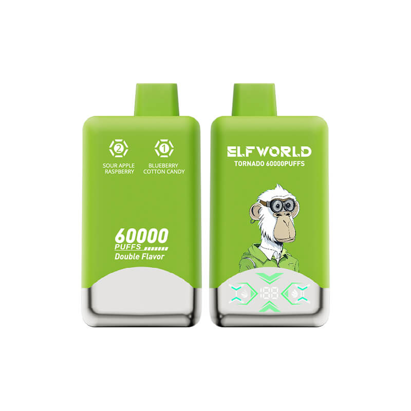 ELFWORLD Tornado 60000 Puffs Dual Flavors Disposable Vape