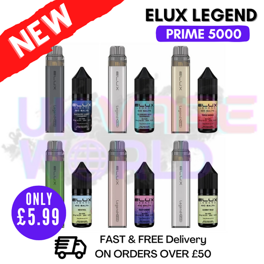 Elux Legend PRIME 5000 Puff Pod Kit - NUR 5,99 £