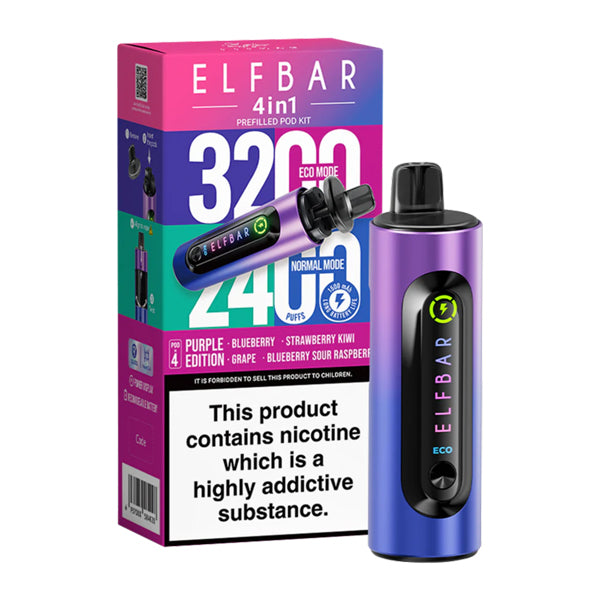ELF Bar 4-in-1 Prefilled Pod Vape