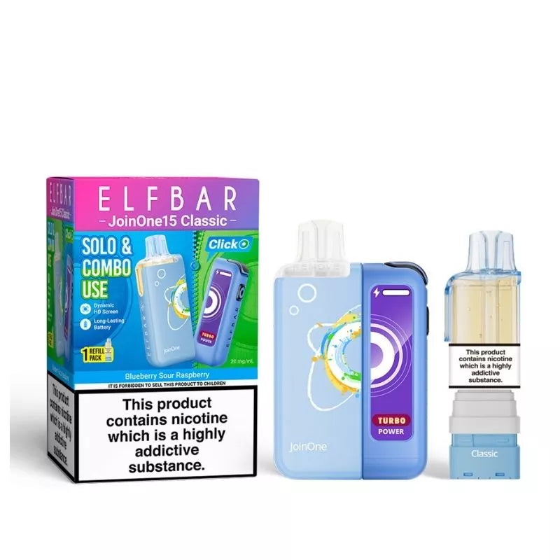 Elf Bar JoinOne15 Classic Prefilled & Reusable Pod Kit