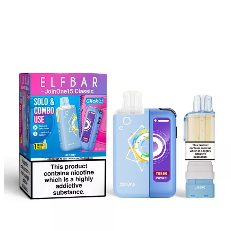 Elf Bar JoinOne15 Classic Prefilled & Reusable Pod Kit