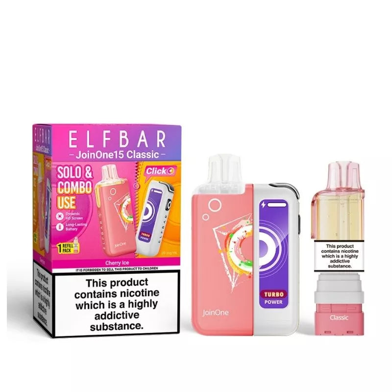Elf Bar JoinOne15 Classic Prefilled & Reusable Pod Kit