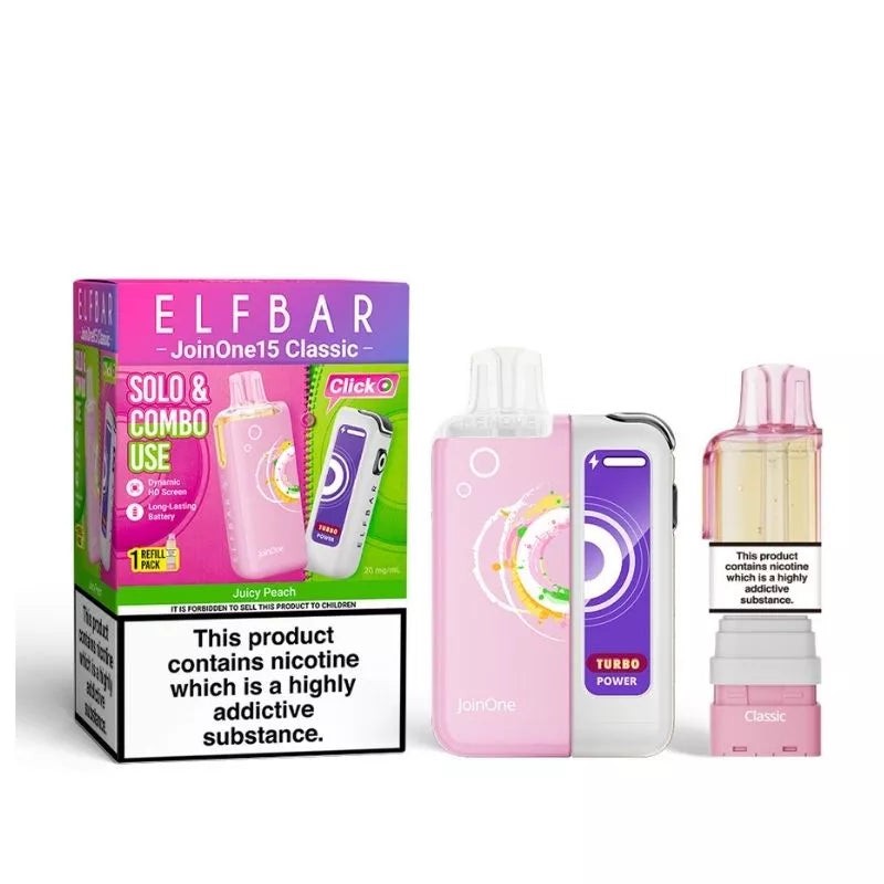 Elf Bar JoinOne15 Classic Prefilled & Reusable Pod Kit